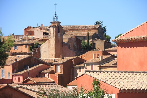 Village de Roussillon, Vaucluse, Luberon